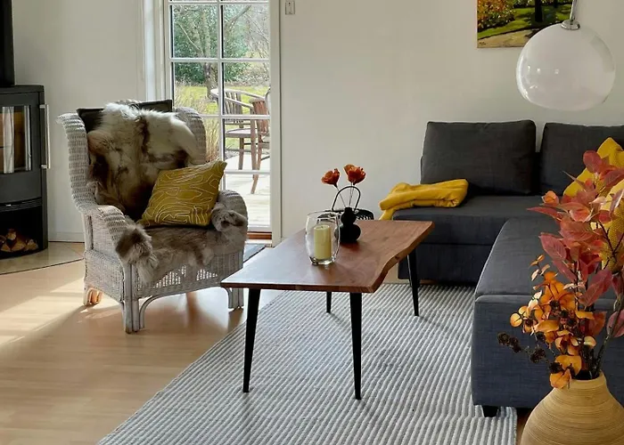 Enchanting Holiday Home With Alpacas In Lundeborg photo